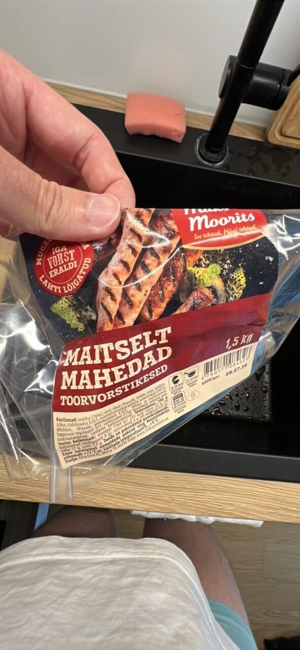Maks ja Moorits Maitselt Mahedad Toorvorstikesed packshot