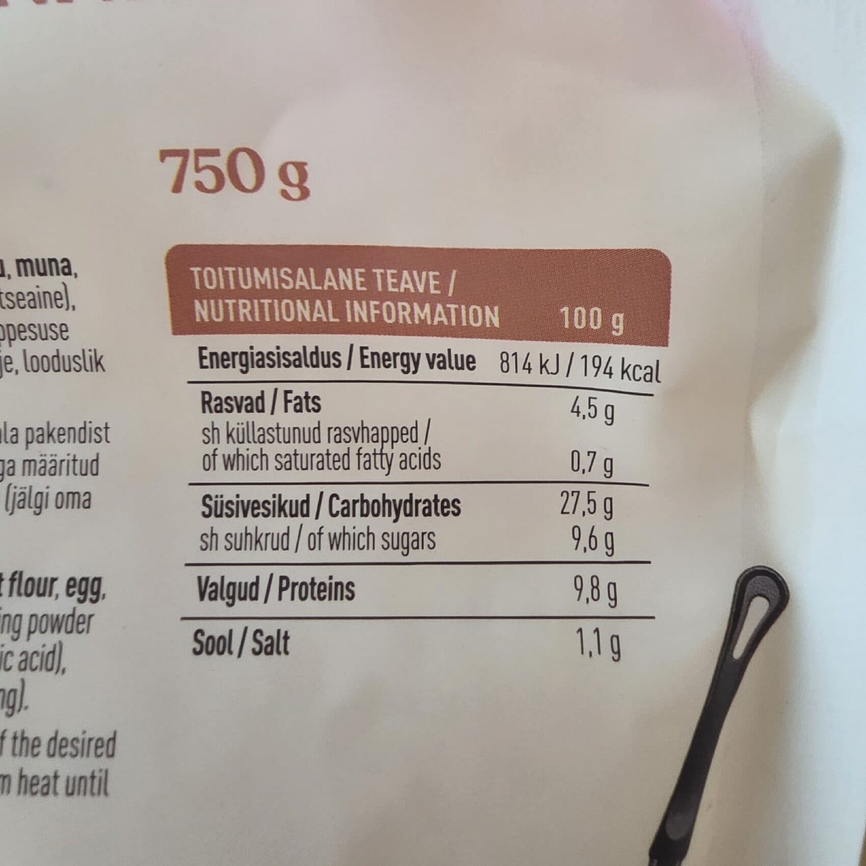 Mamma Kohupiima Pannkoogitaigen packshot