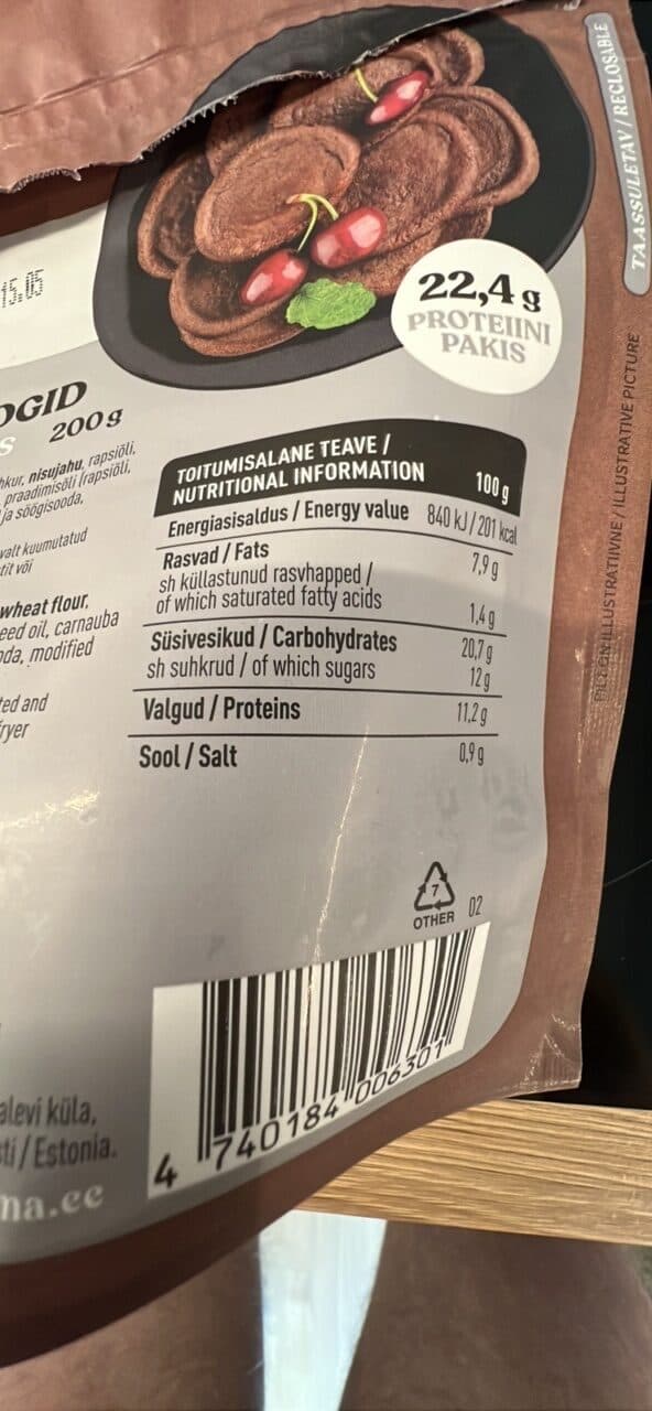Mamma Protein Chocolate Pancakes packshot