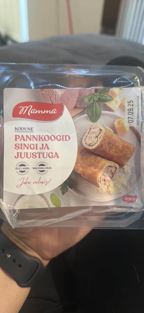 Mamma Pannkoogid Singi Ja Juustuga packshot