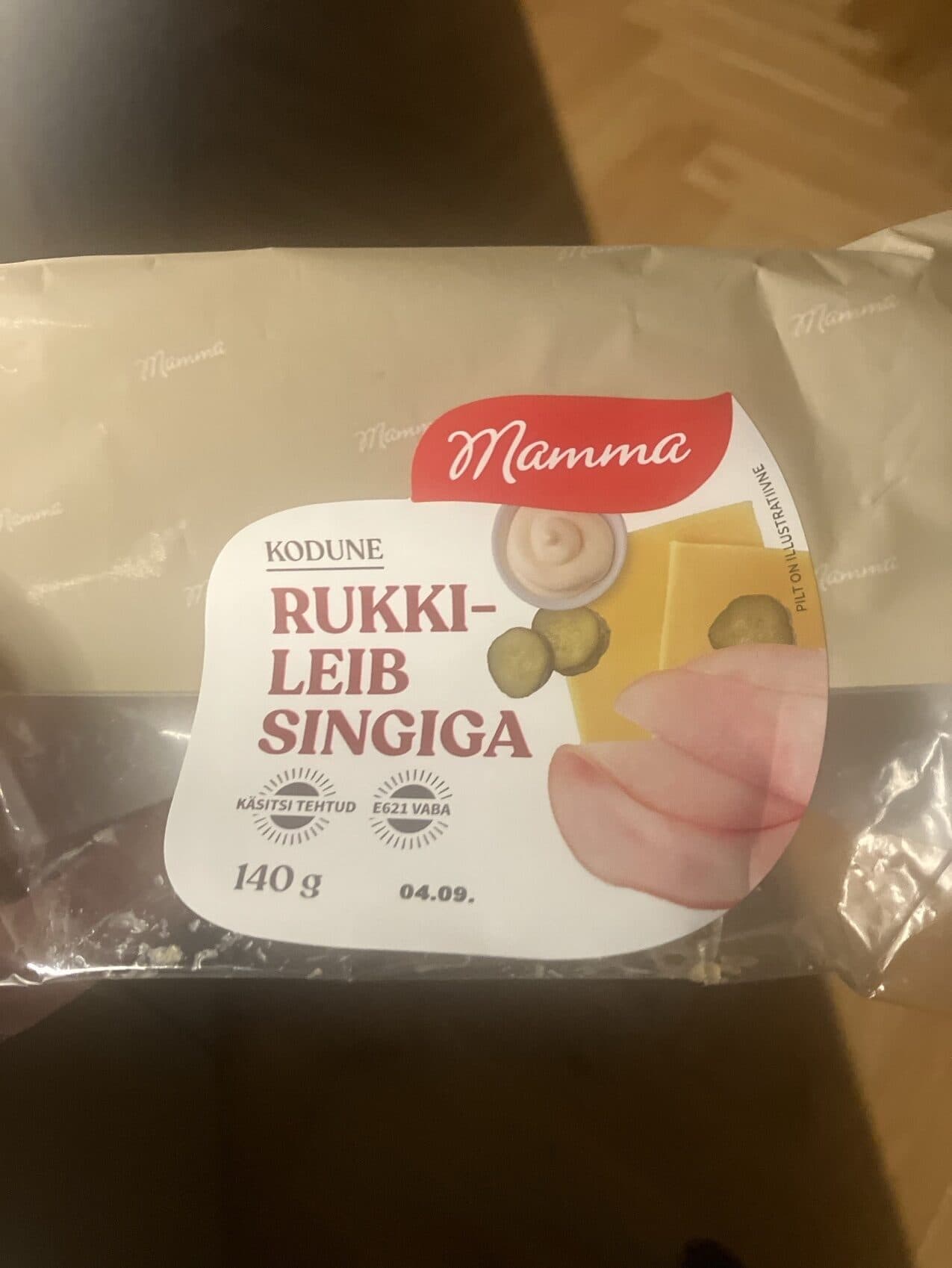 Mamma Rukkileib singiga packshot