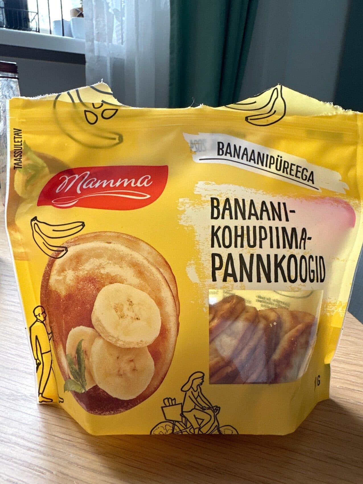 Mamma Banaani-kohupiima Pannkoogid packshot