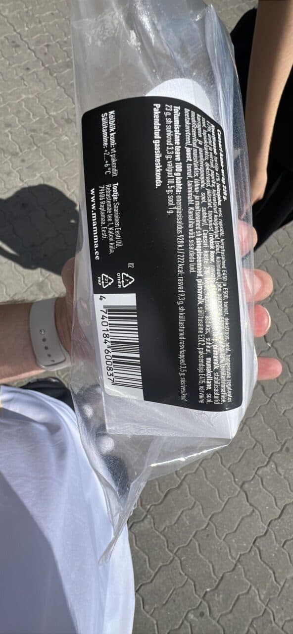 Mamma Caesari-kana Wrap packshot
