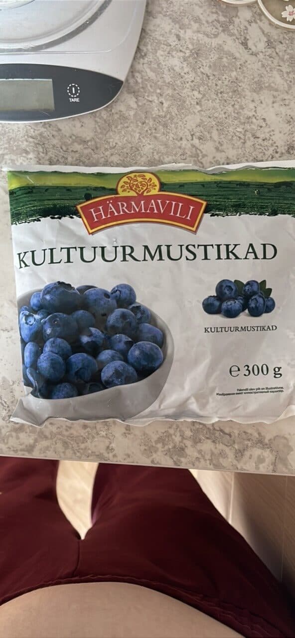 Härmavili Külmutatud kultuurmustikad packshot