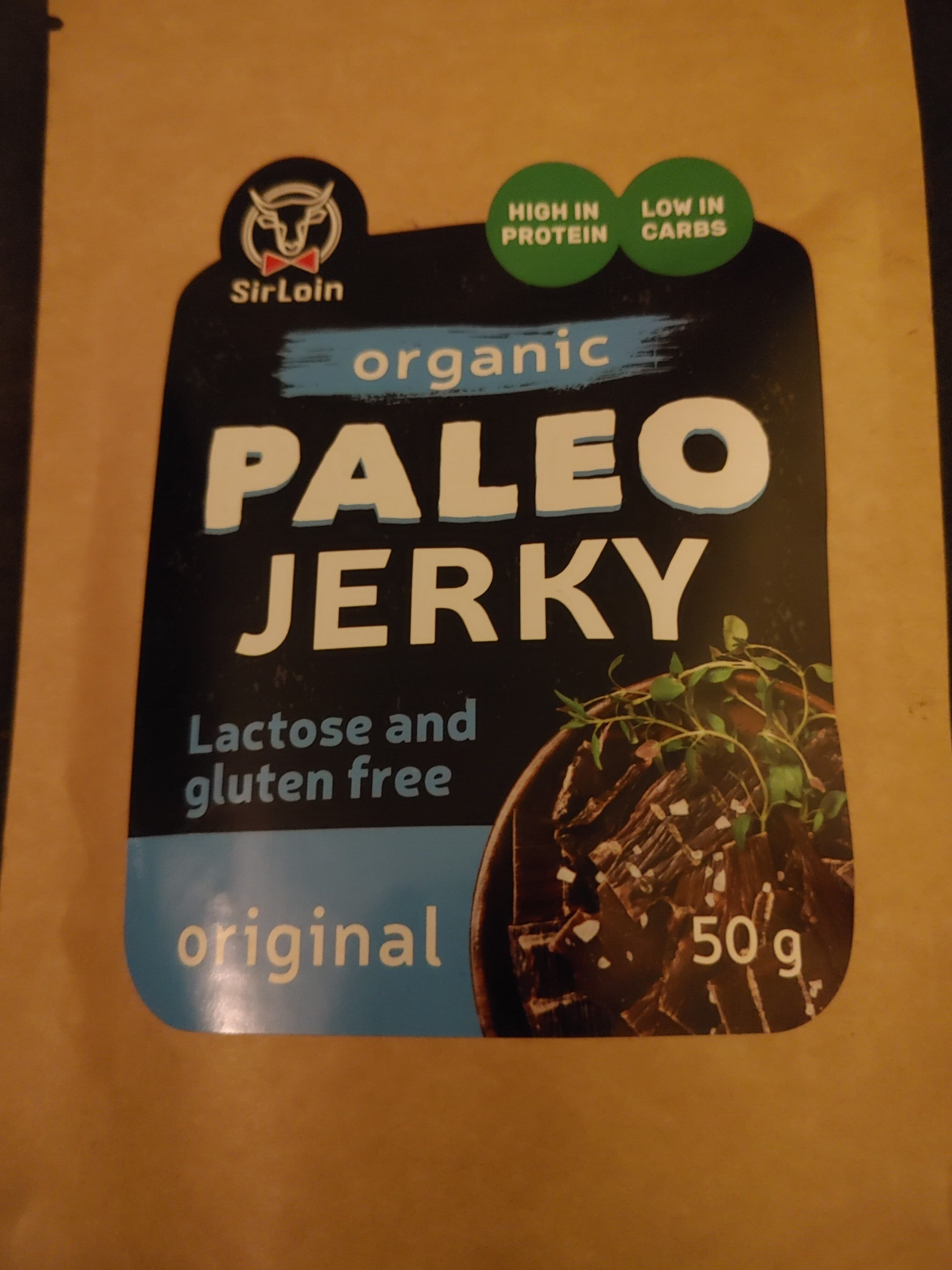 Sir Loin organic Paleo Jerky packshot