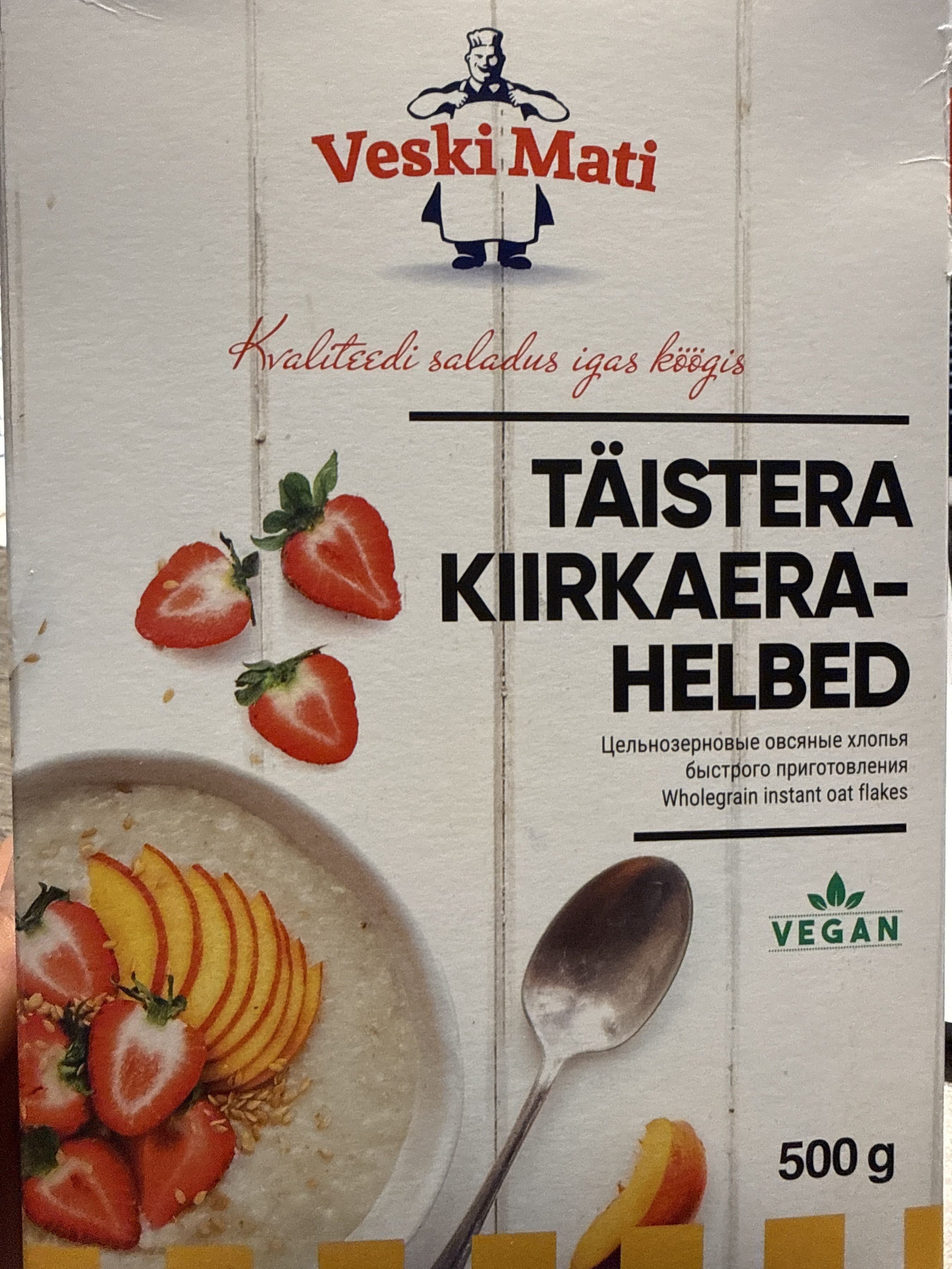 Veski Mati Täistera Kiirkaerahelbed packshot
