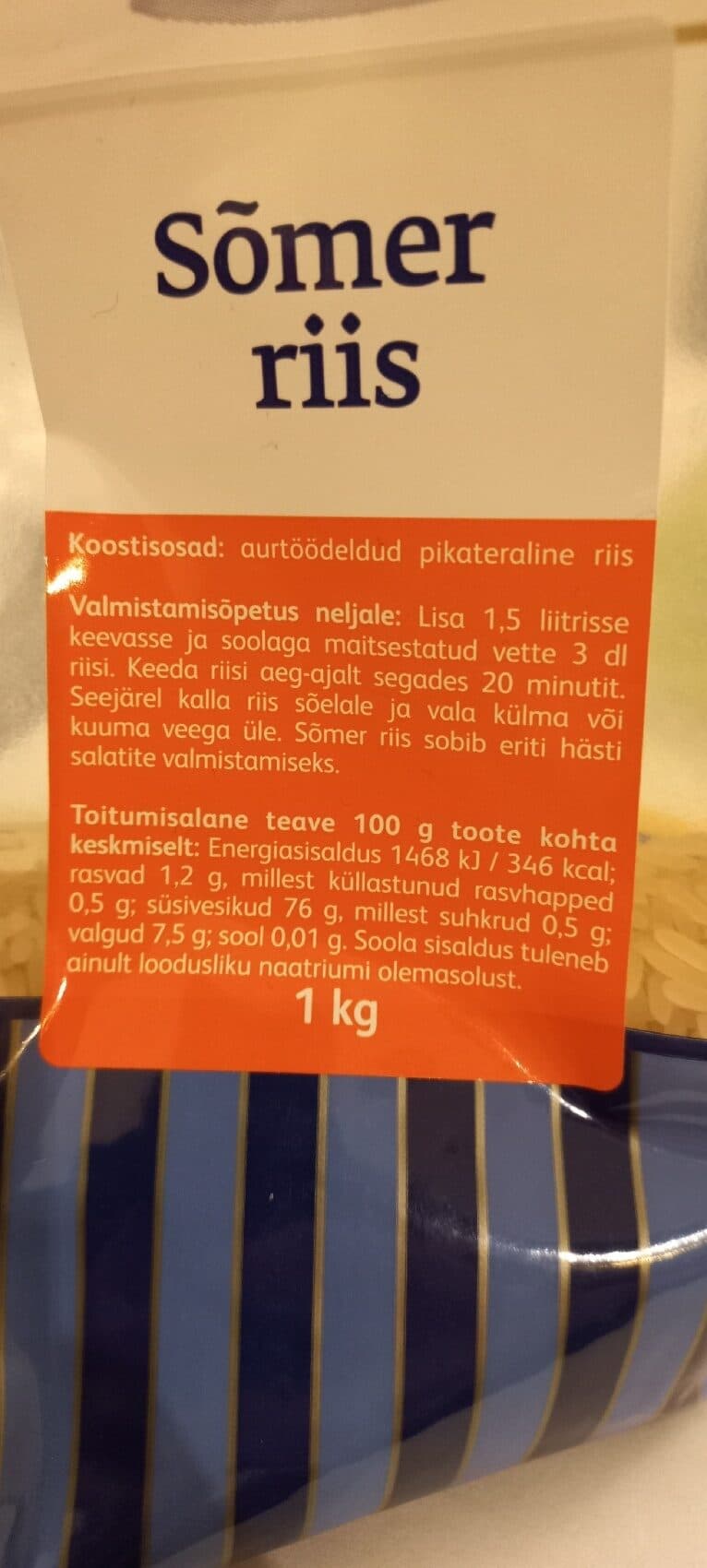 Veski Mati Sõmer riis packshot