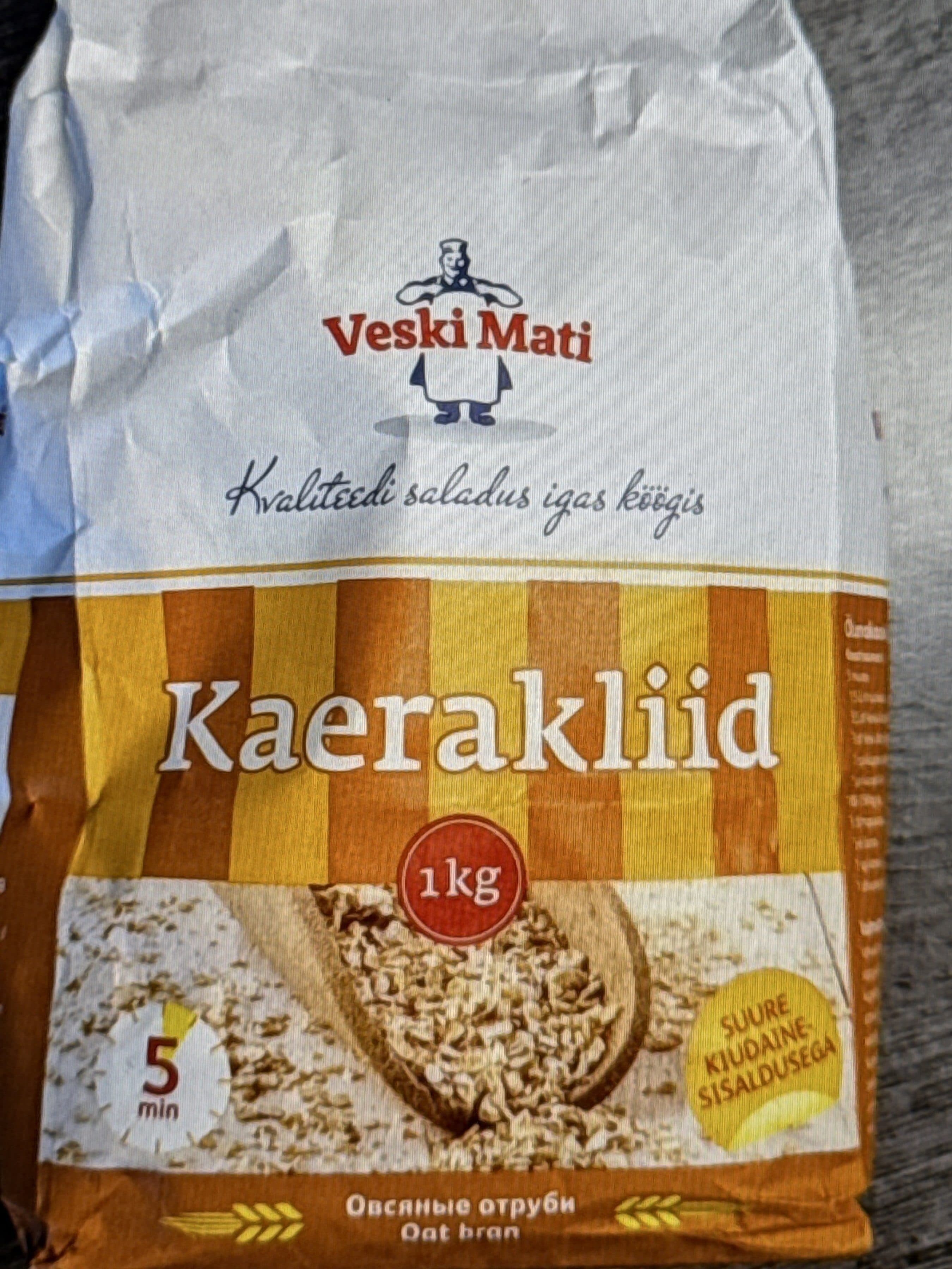 Kaerakliid Veskimati packshot