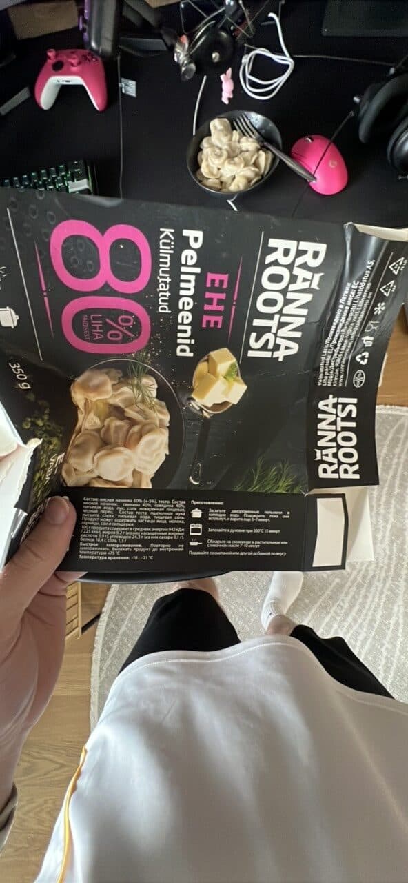 RÄNNA ROOTSI Pelmeenid packshot