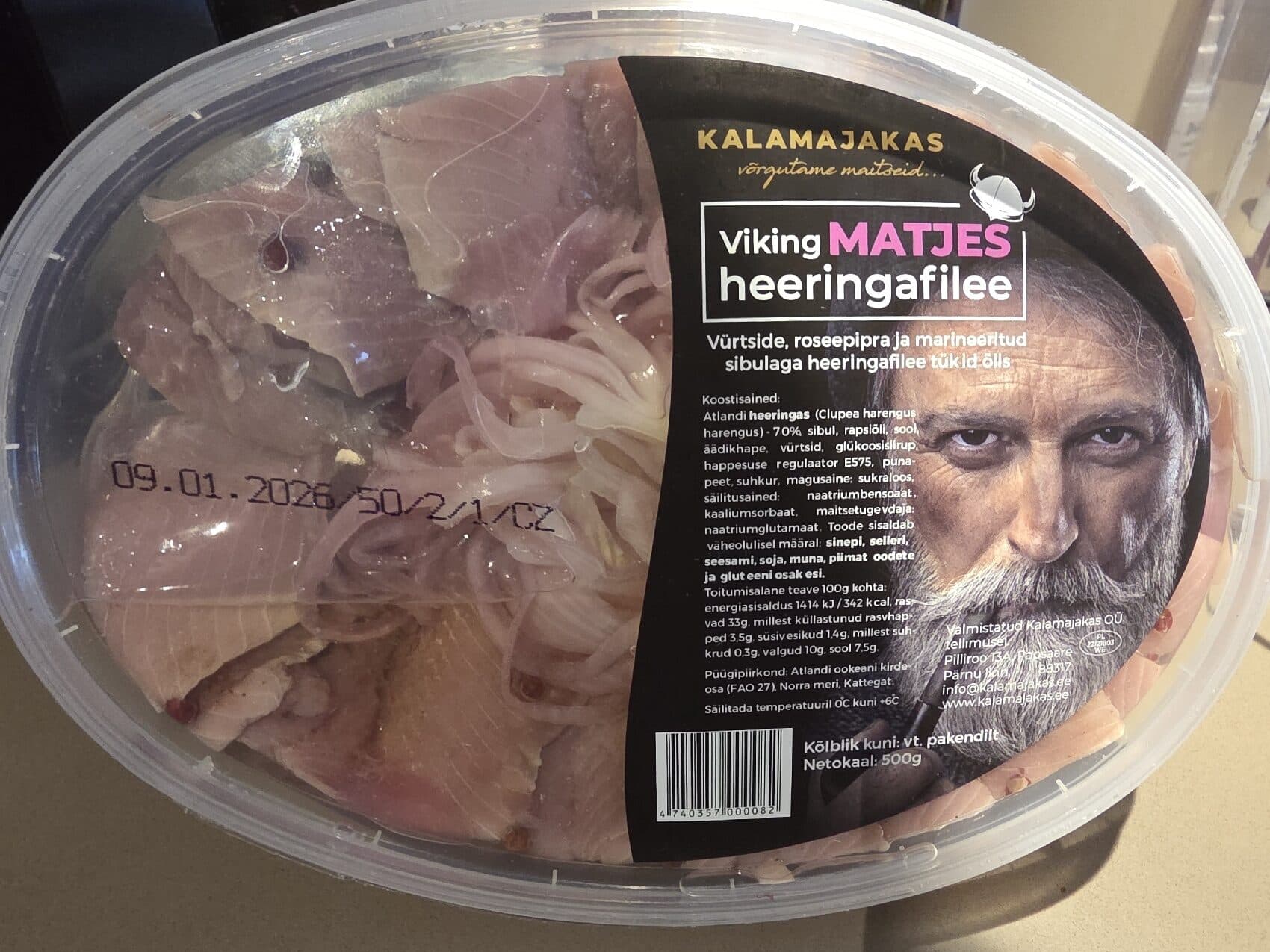 Kalamajakas Viking Matjes Heeringafilee packshot