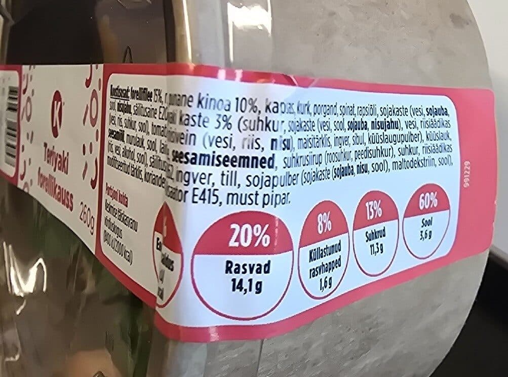 Circkle K Teriyaki Forellikauss packshot