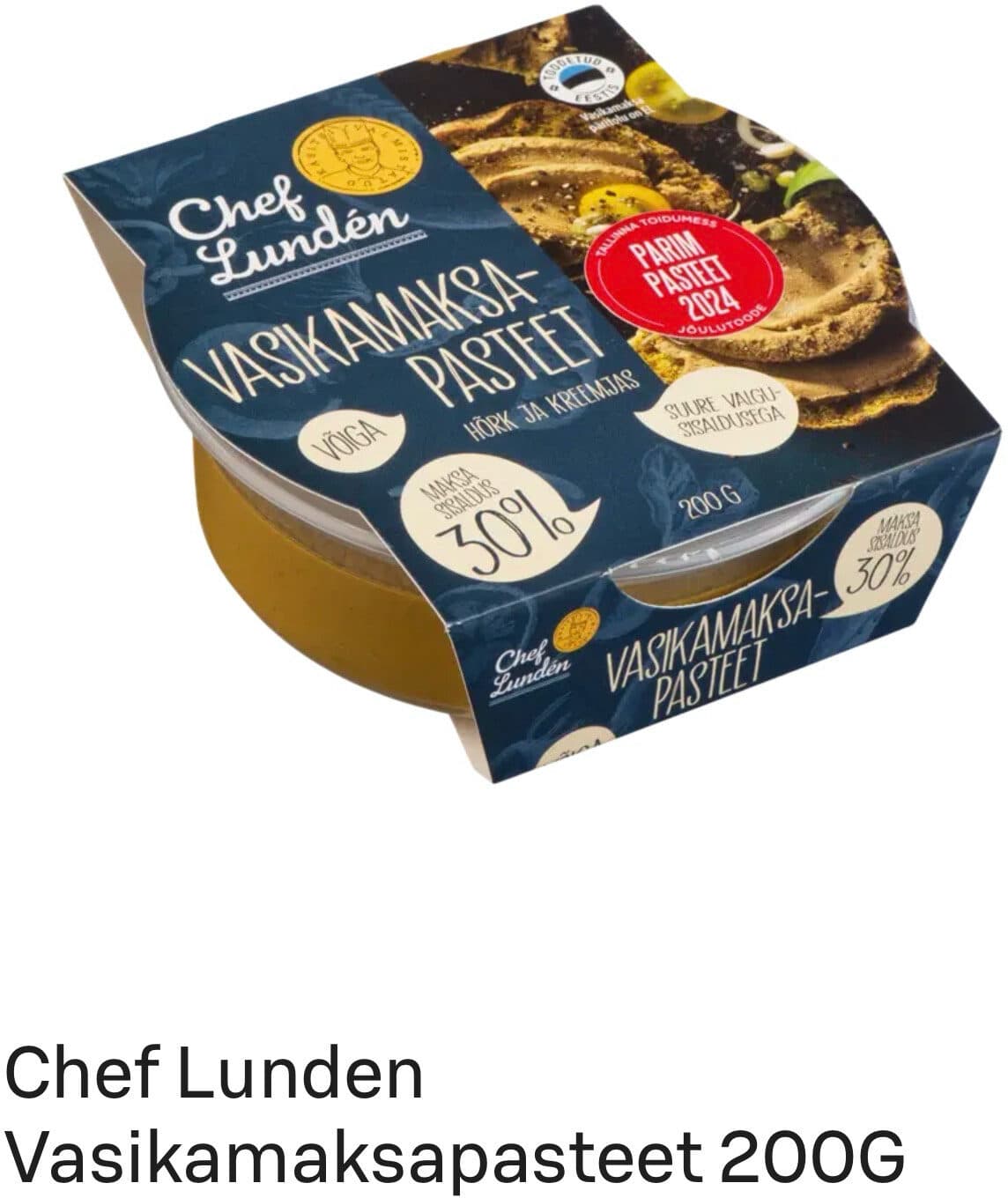 Chef Lundén Vasikamaksapasteet packshot