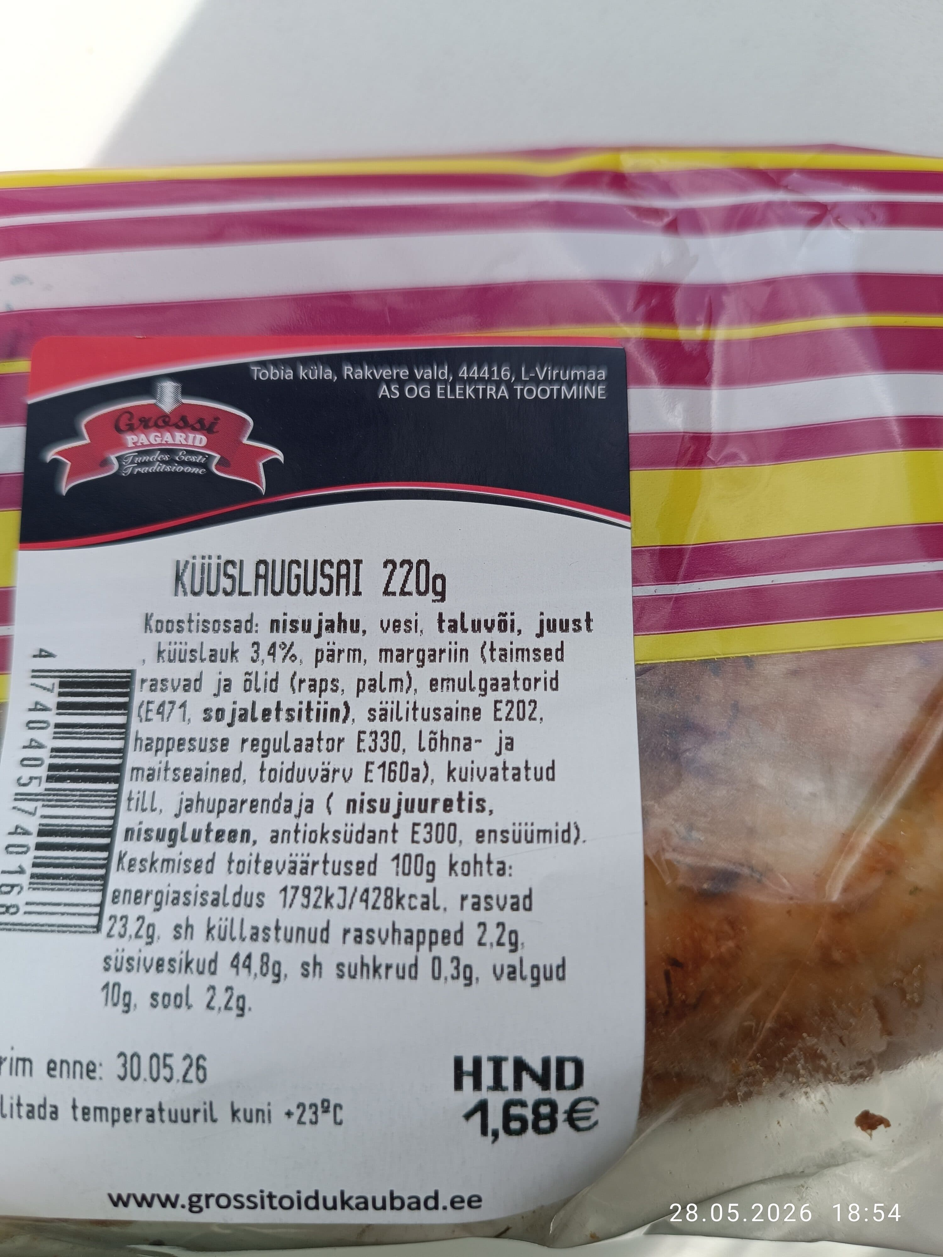 Open Food Facts 4740405740168 packshot