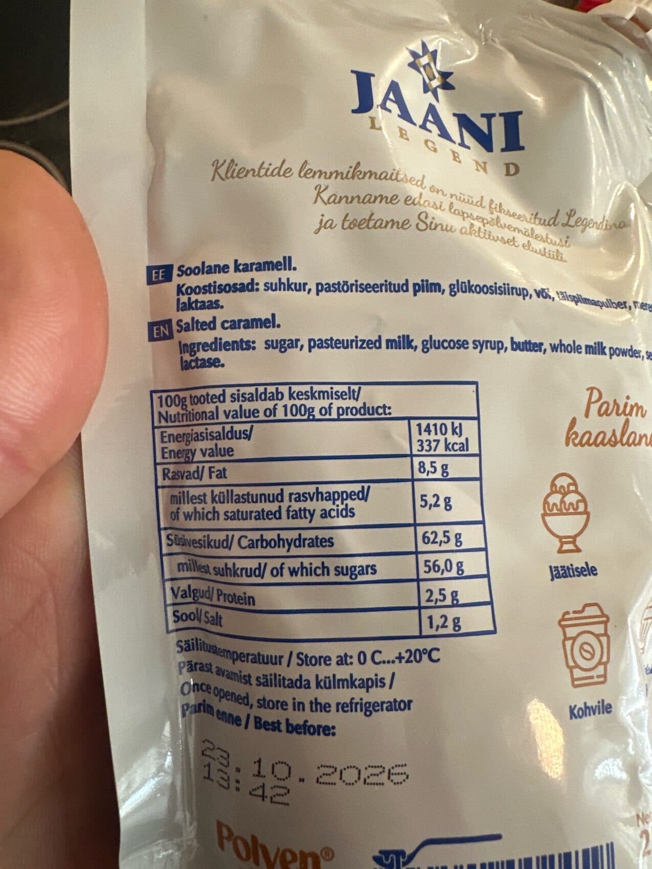 JAANI CARAMEL Sea Salt packshot