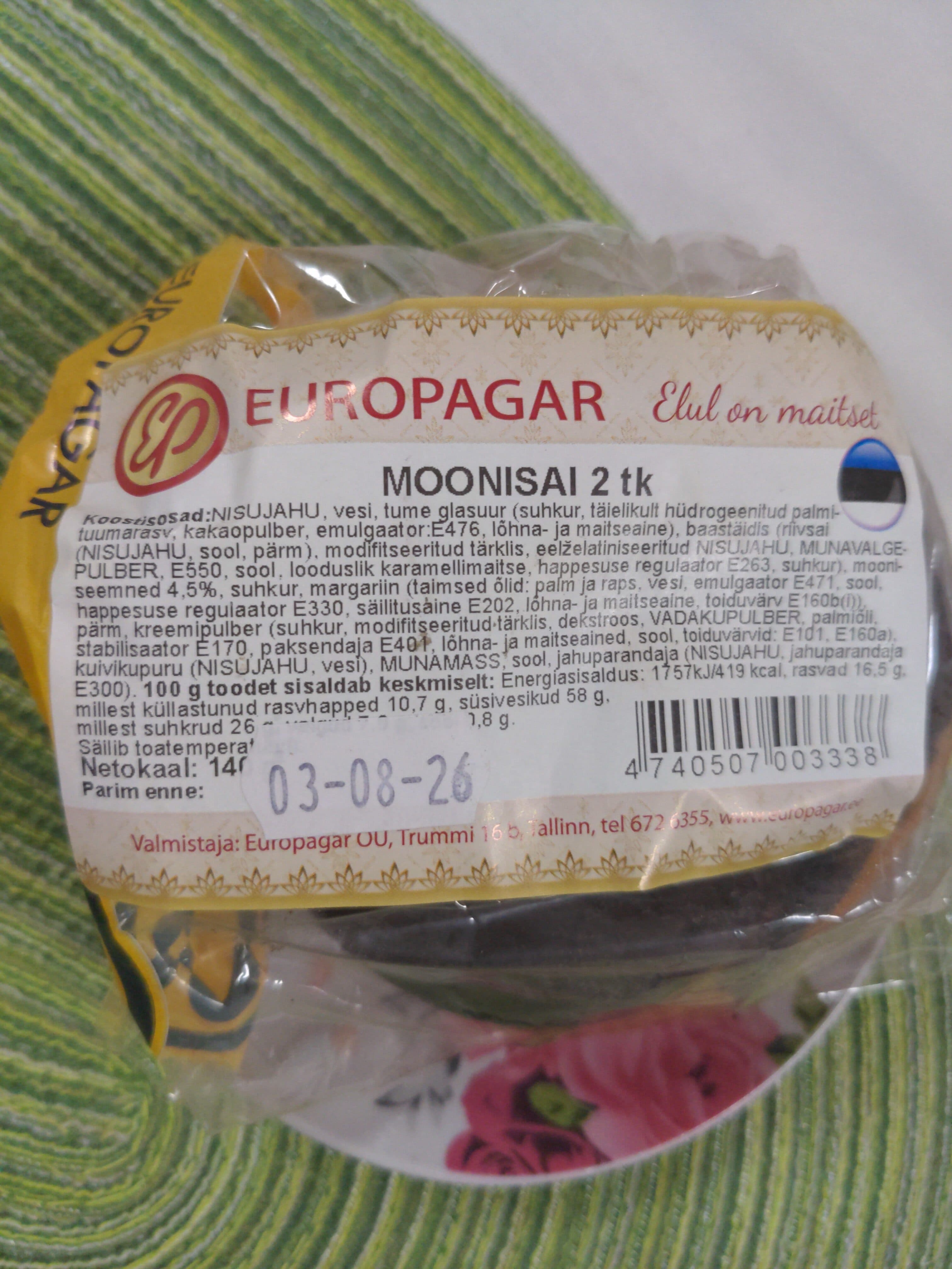 Europagar Moonisai packshot