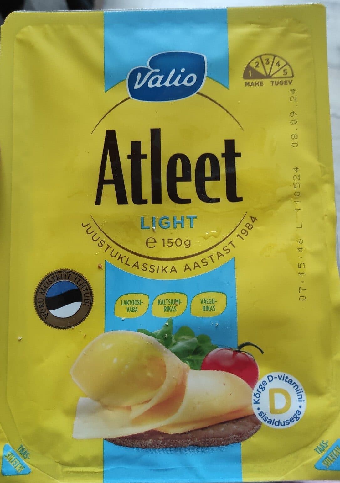 Atleet Light Juust packshot