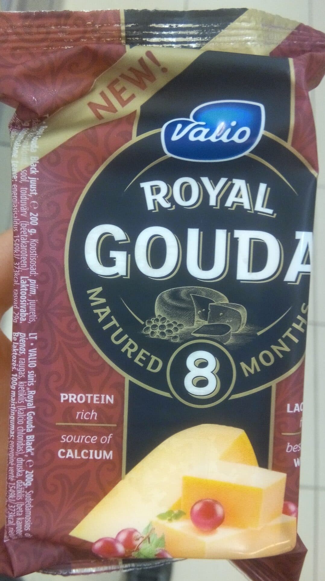 Valio Royal gouda packshot