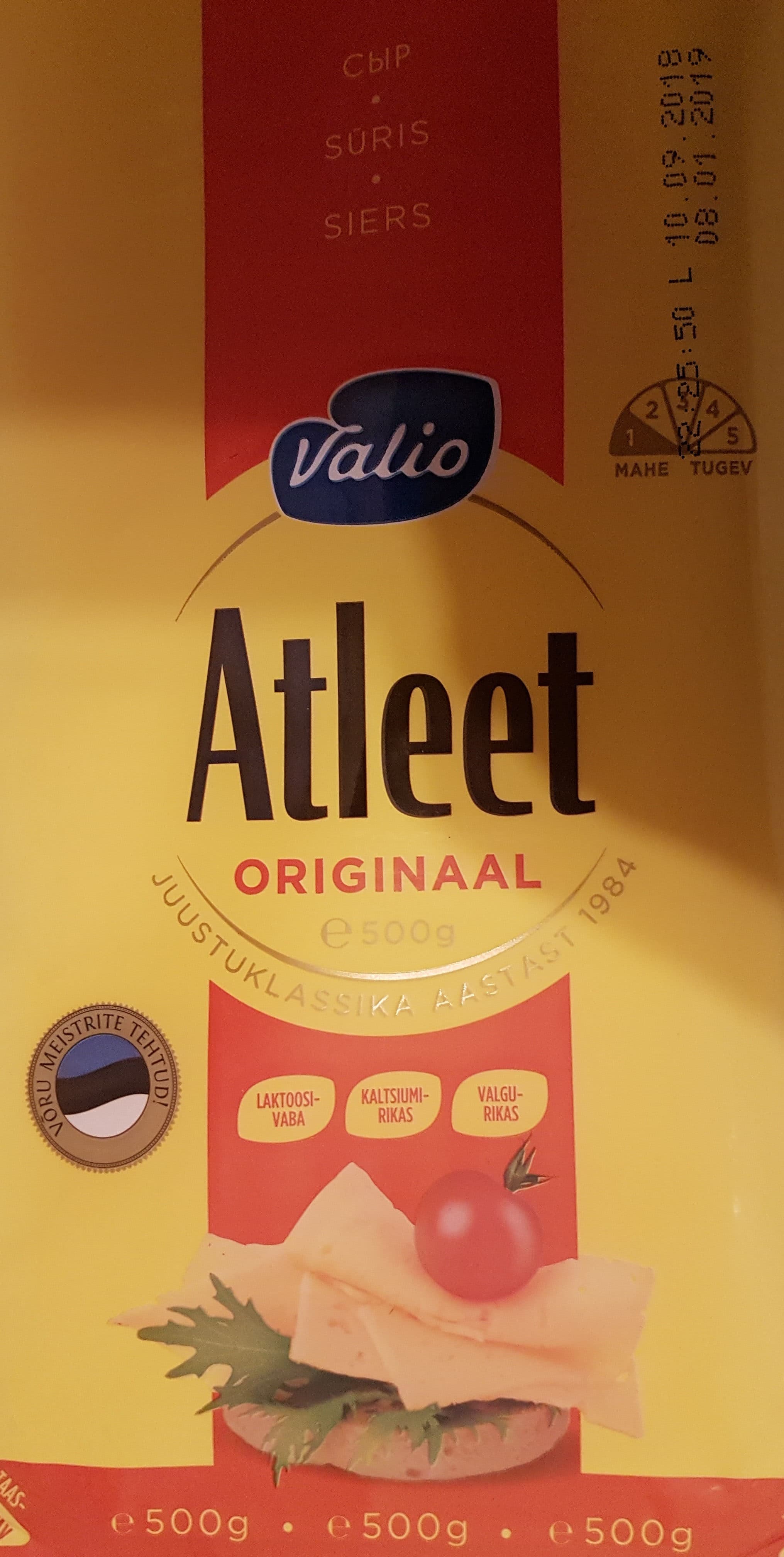 Valio Atleet originaal packshot