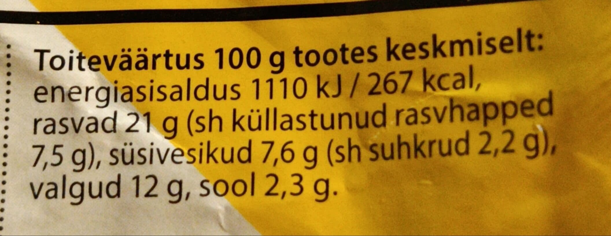 Wõro Õllemops Juustuga packshot