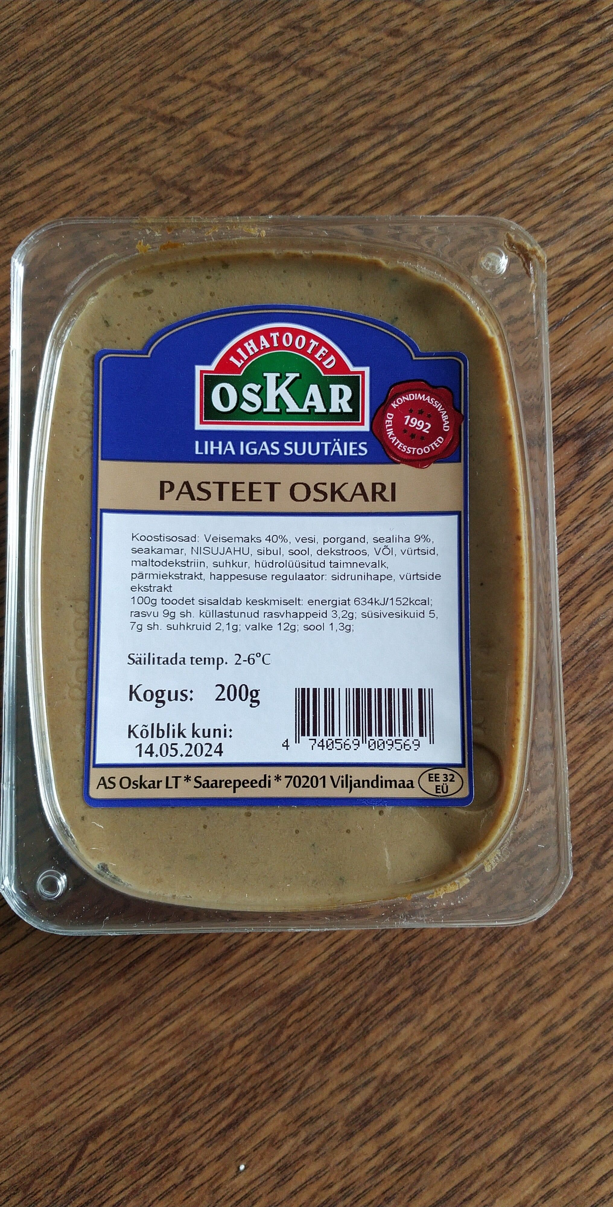 Oskar Pasteet oskari packshot