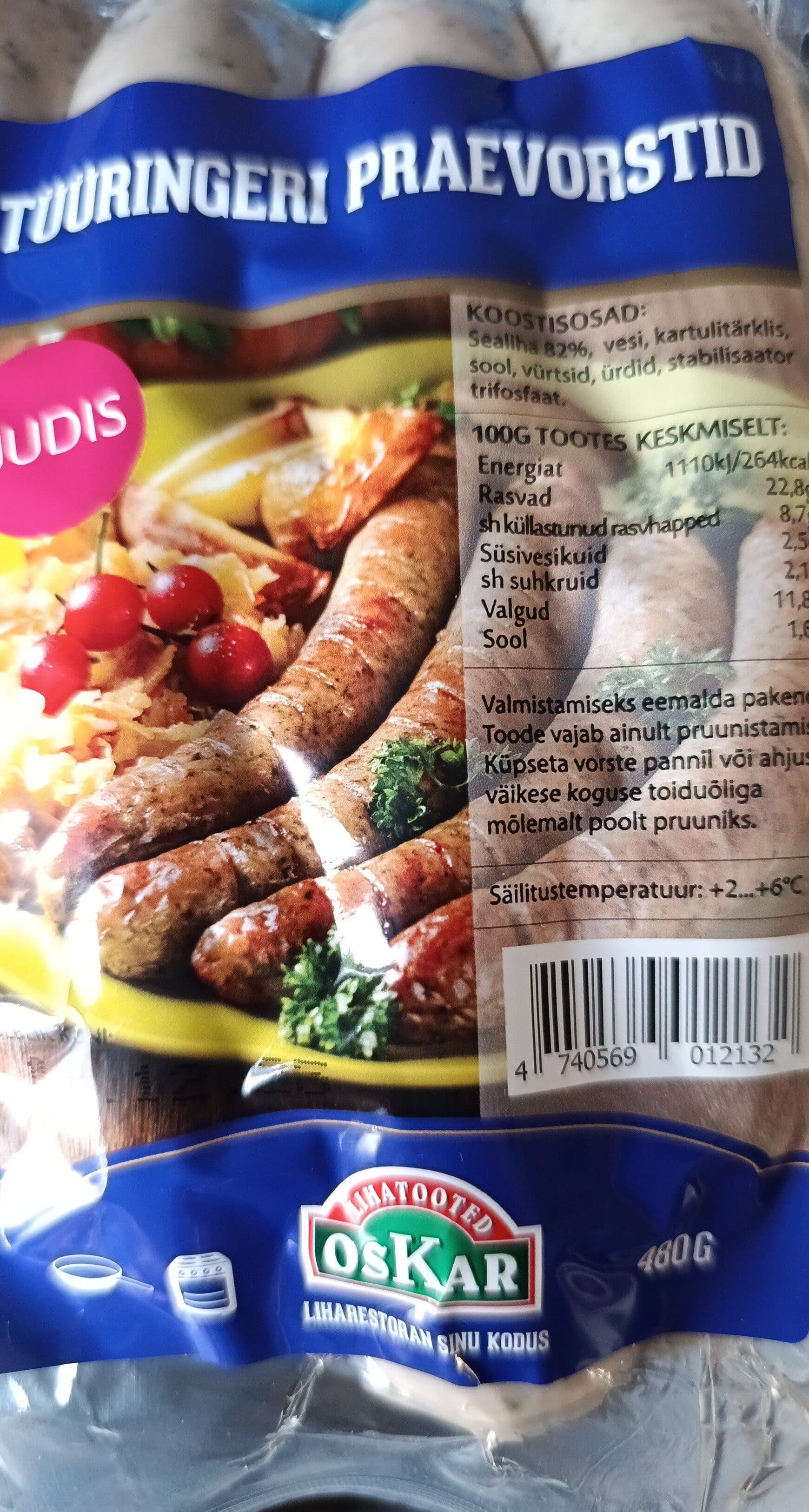 Oskar Tüüringeri praevorstid packshot