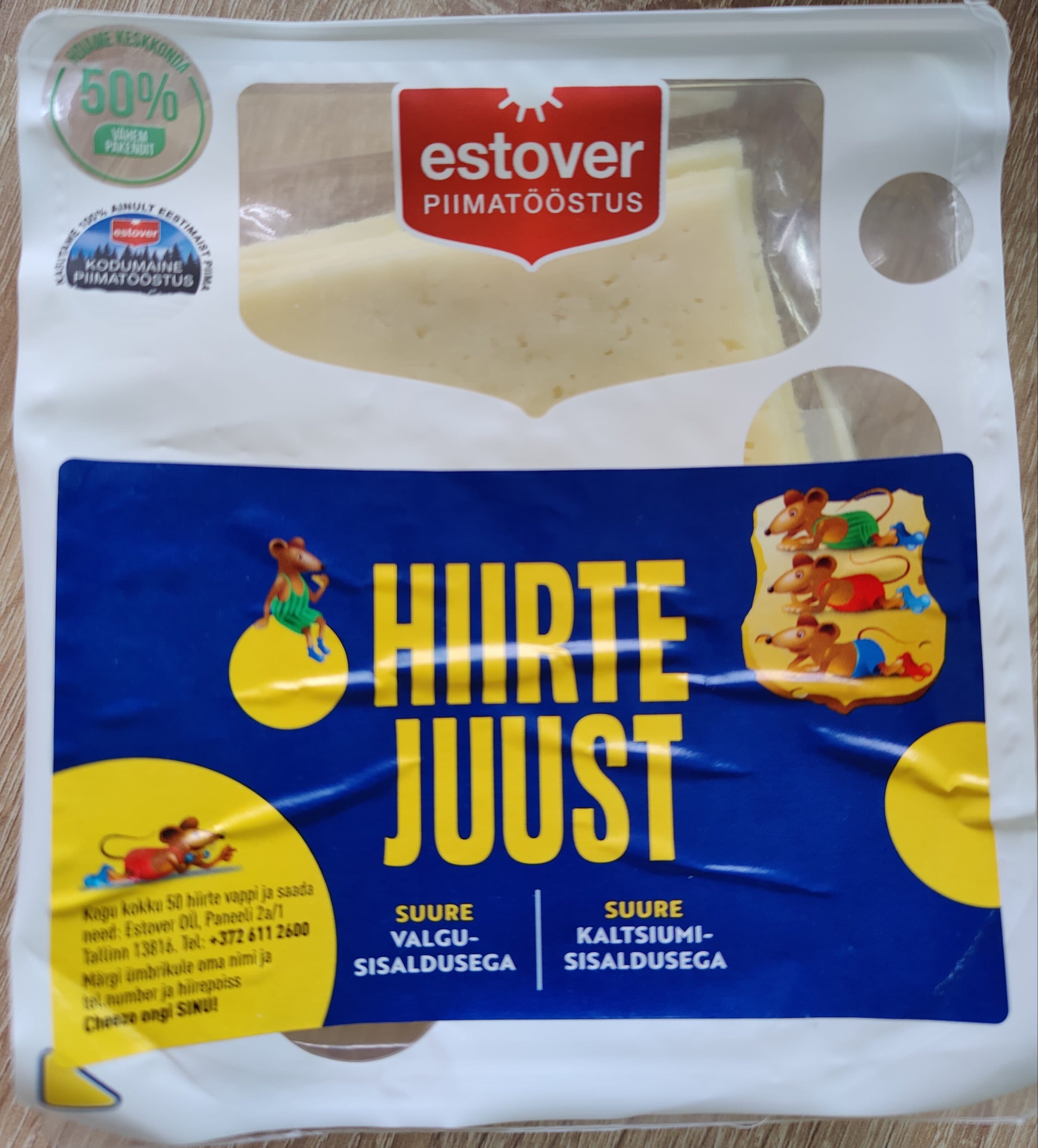 Estover Hiirte сыр packshot