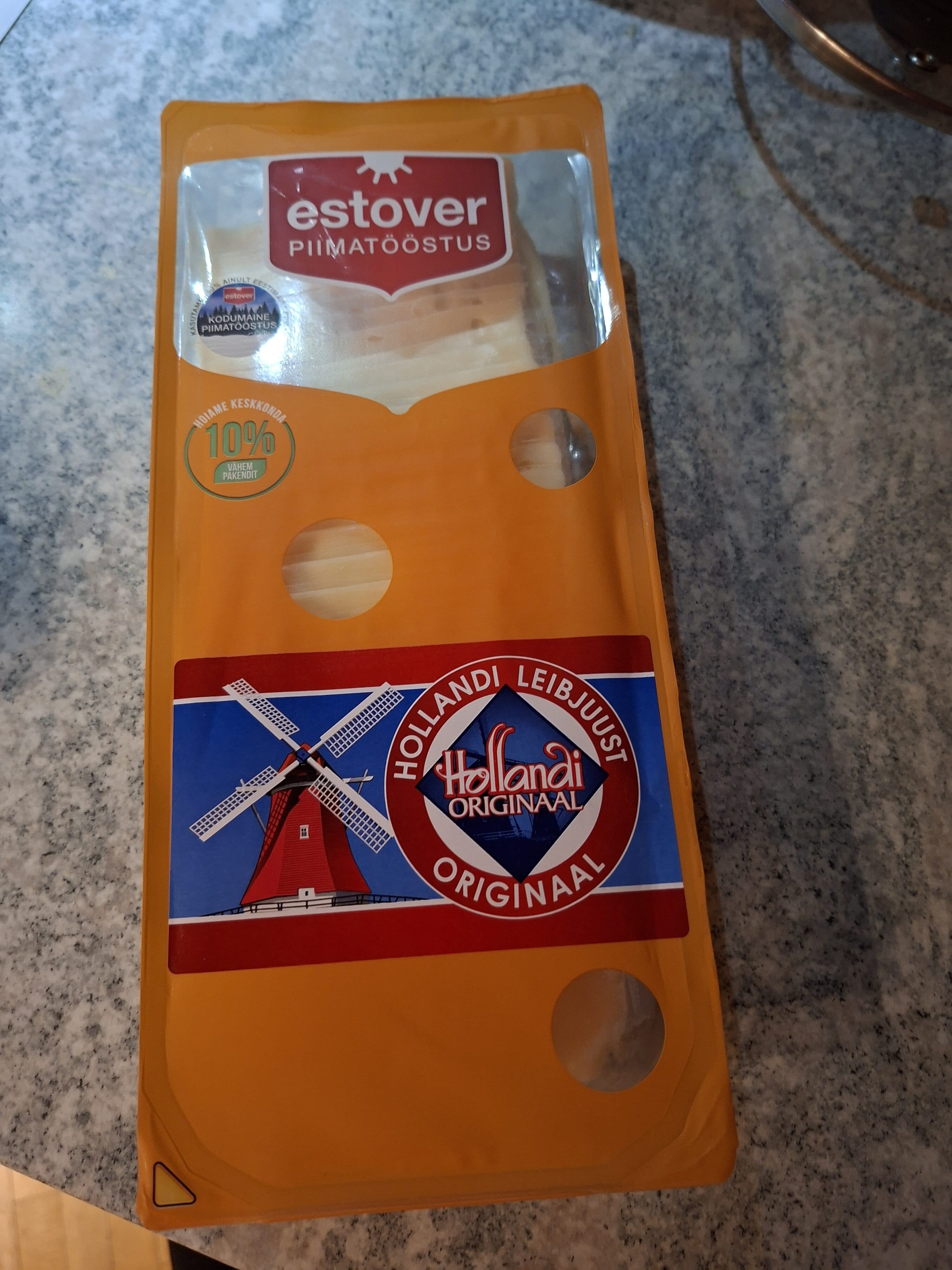 Estover Piimatoostus Olandiškas sūris packshot