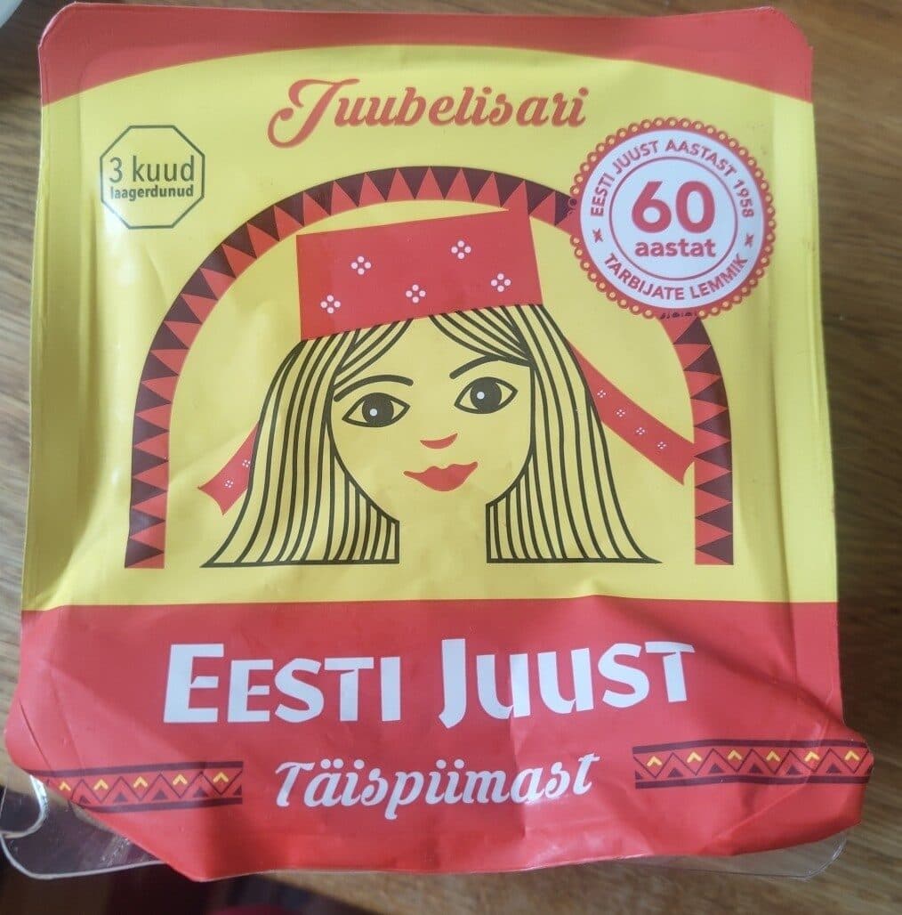 Estover Eesti juust packshot