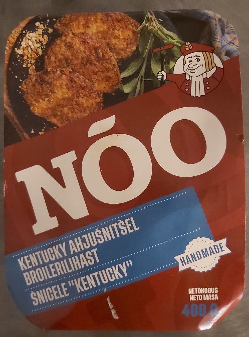 NÖÖ Kentucky Ahjušnitšel Broilerilihast packshot