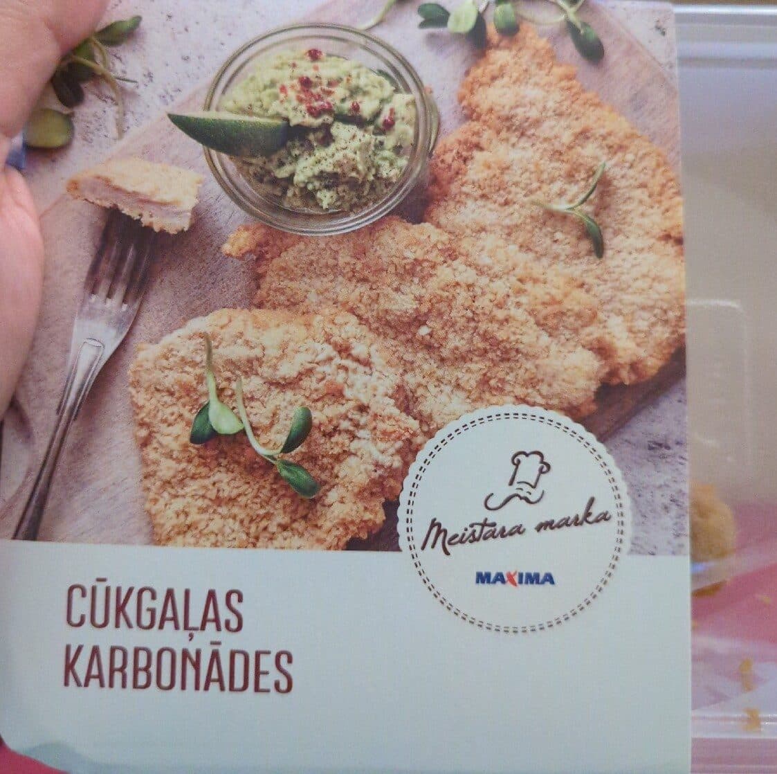 Maxima Cūkgaļas Karbonāde packshot