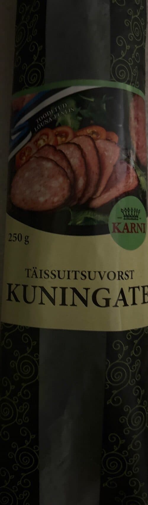 Karni Täissuitsuvorst Kunigaste packshot