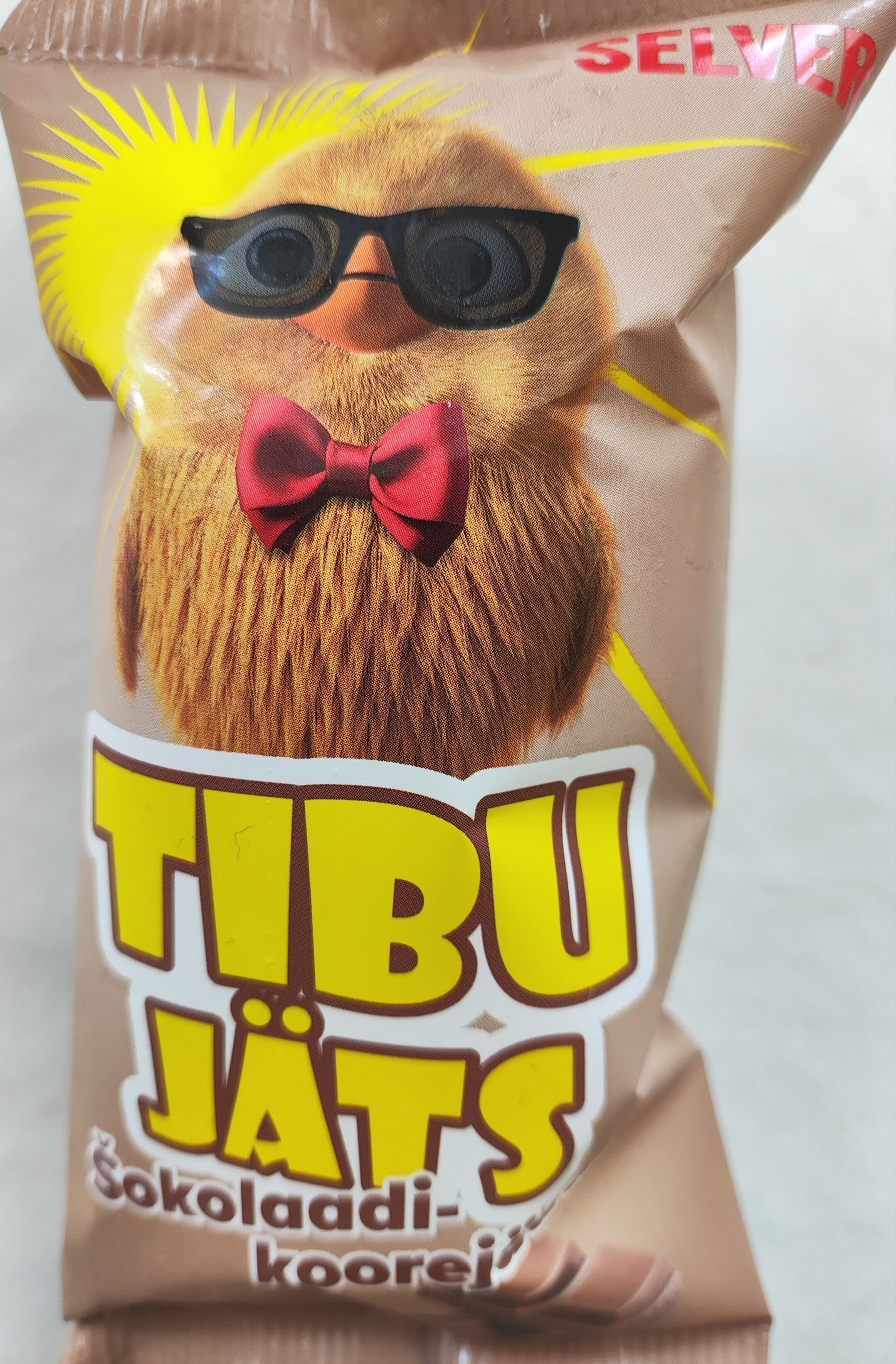Selver Šokolaadikoorejäätis Tibu Jäts packshot