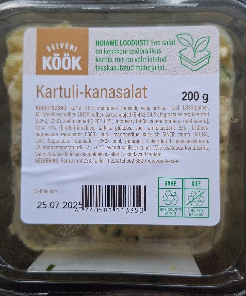 Selver Kartuli-kanasalat packshot