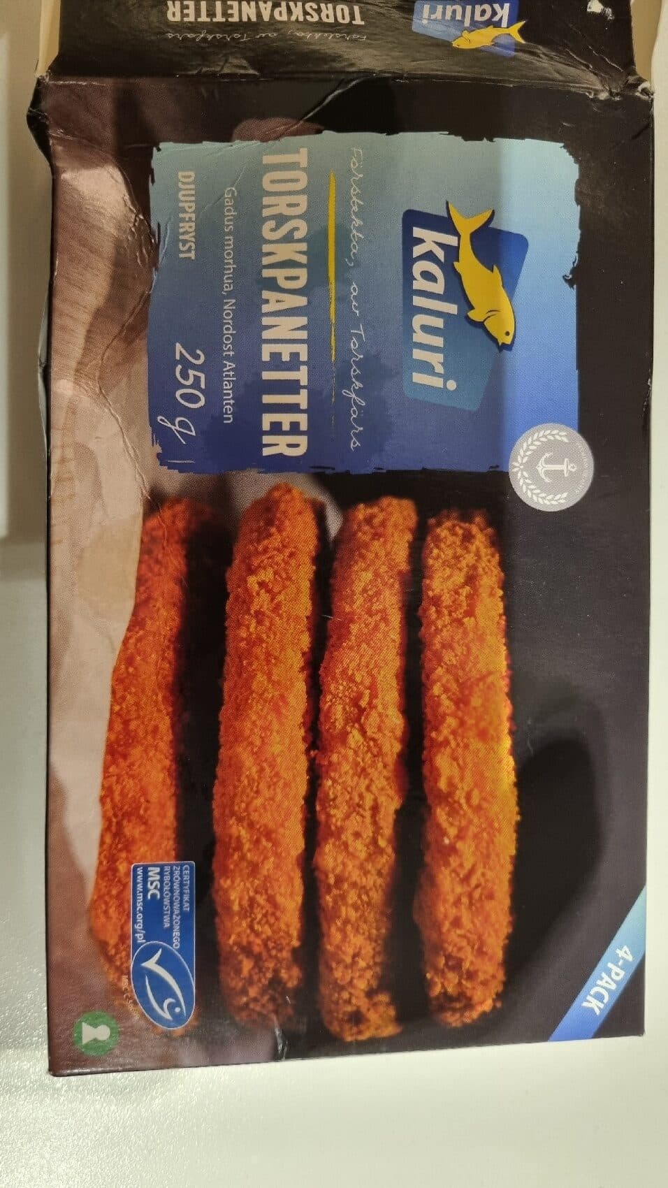 Kaluri Kaluri Torskpanetter packshot