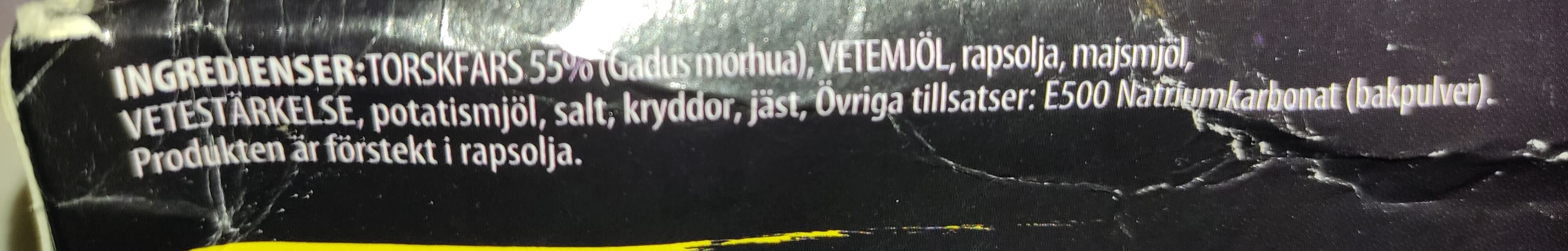 Kaluri Kaluri Torskpanetter packshot