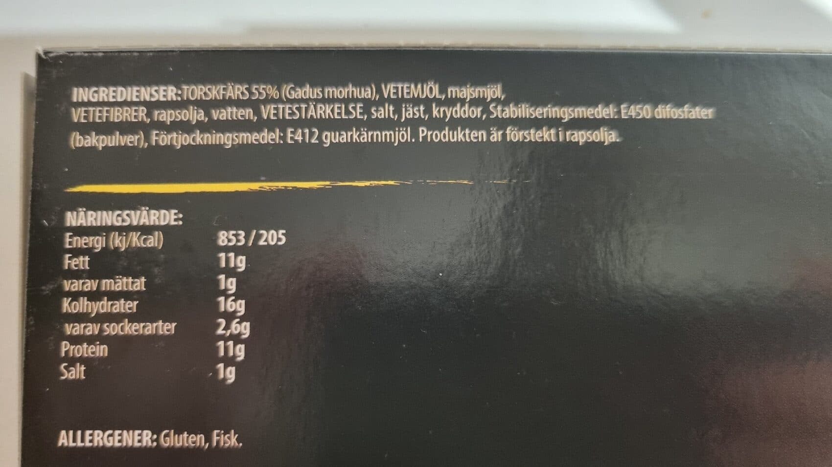Kaluri Kaluri Torskpanetter packshot