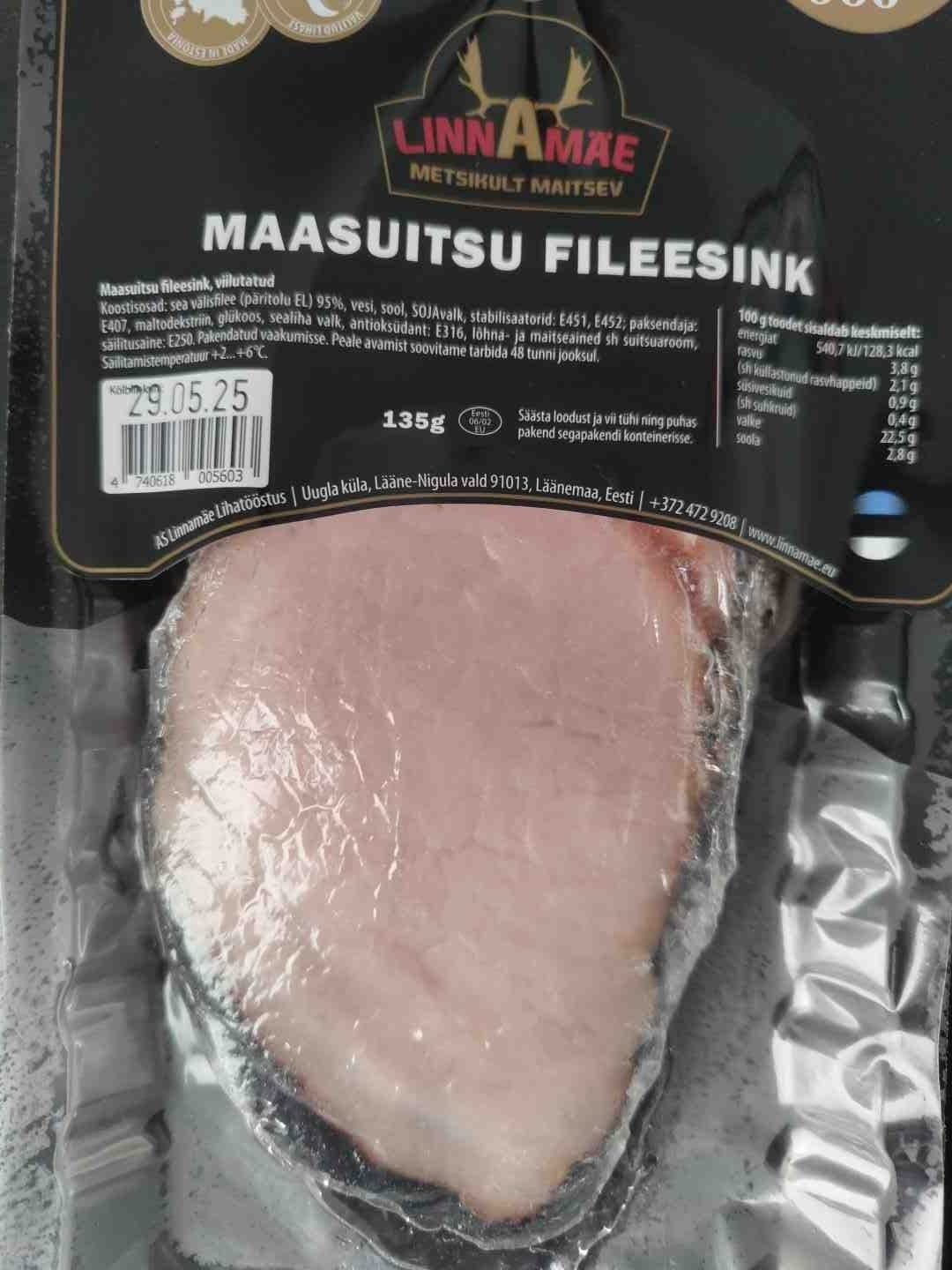 Linnamäe Maasuitsu fileesink packshot