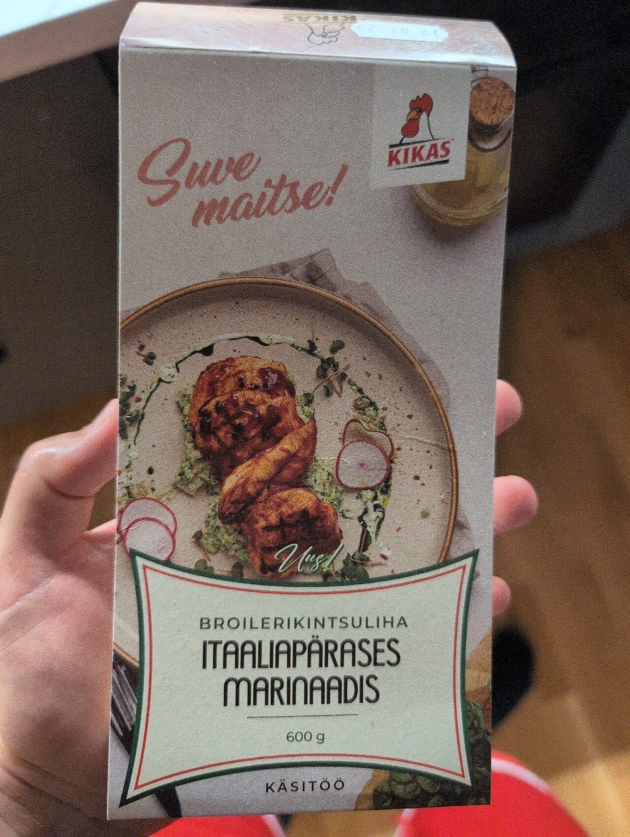 Kikas Broilerikintsu Liha itaalia packshot