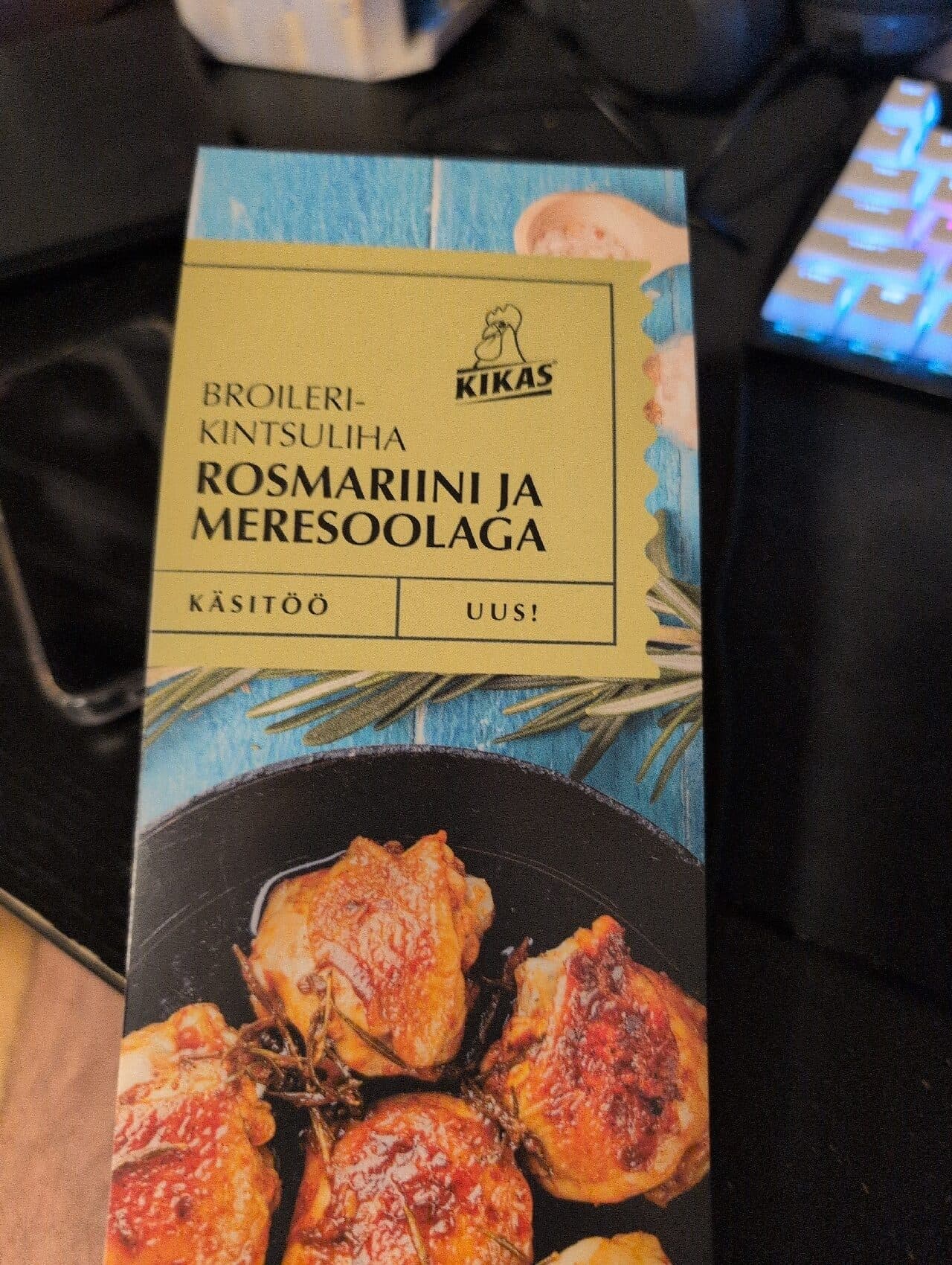 Kikas Broilerikintsuliha Rosmariini Ja Meresoolaga packshot