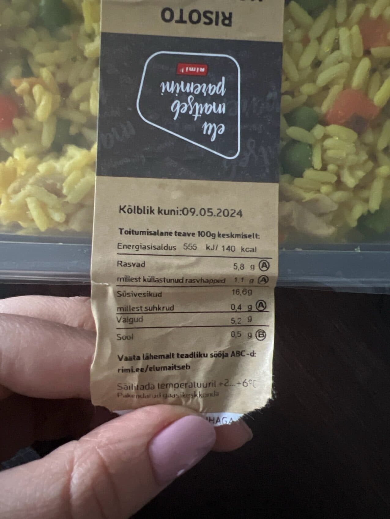Rimi Risoto Kanalihaga packshot