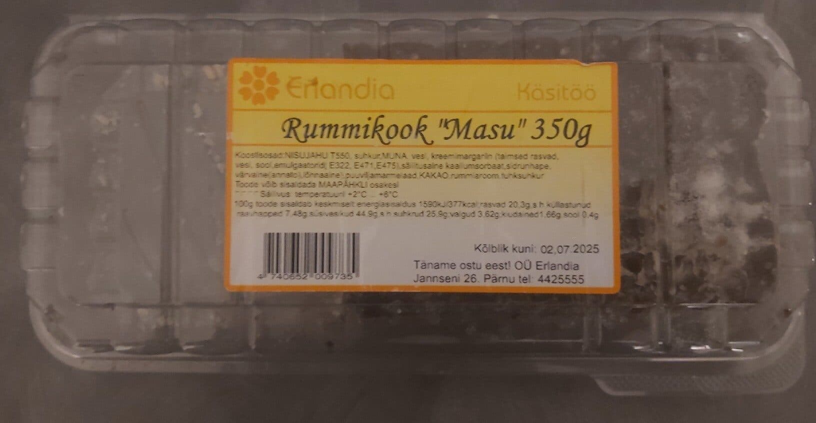Erlandia Rummikook "Masu" packshot