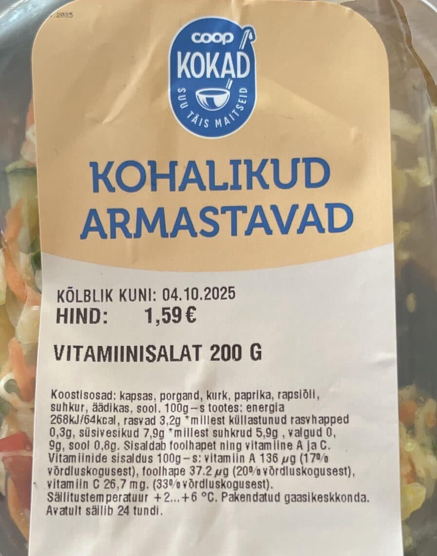 Coop Kokad Vitamiinisalat packshot