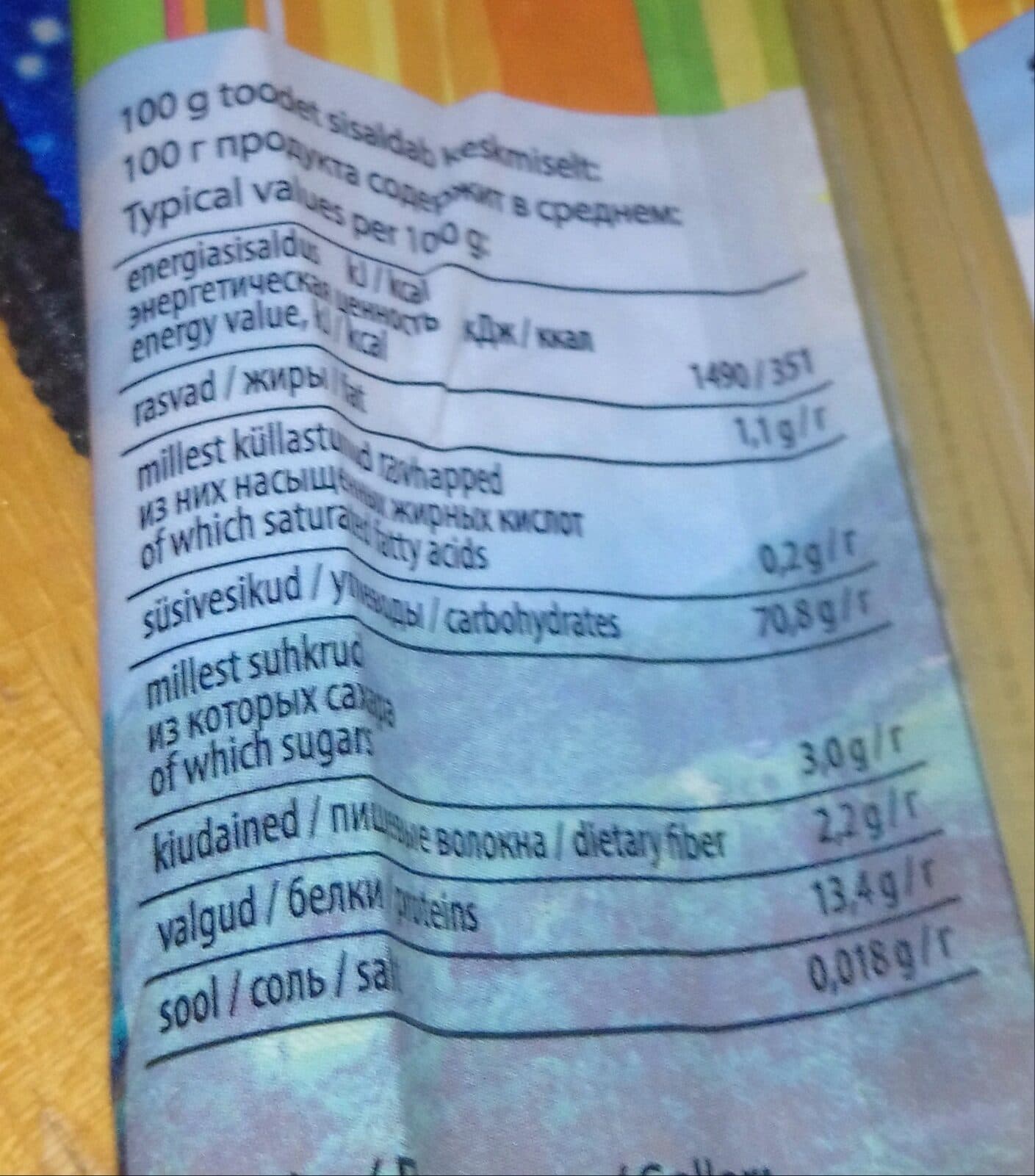 Coop Spagetid packshot