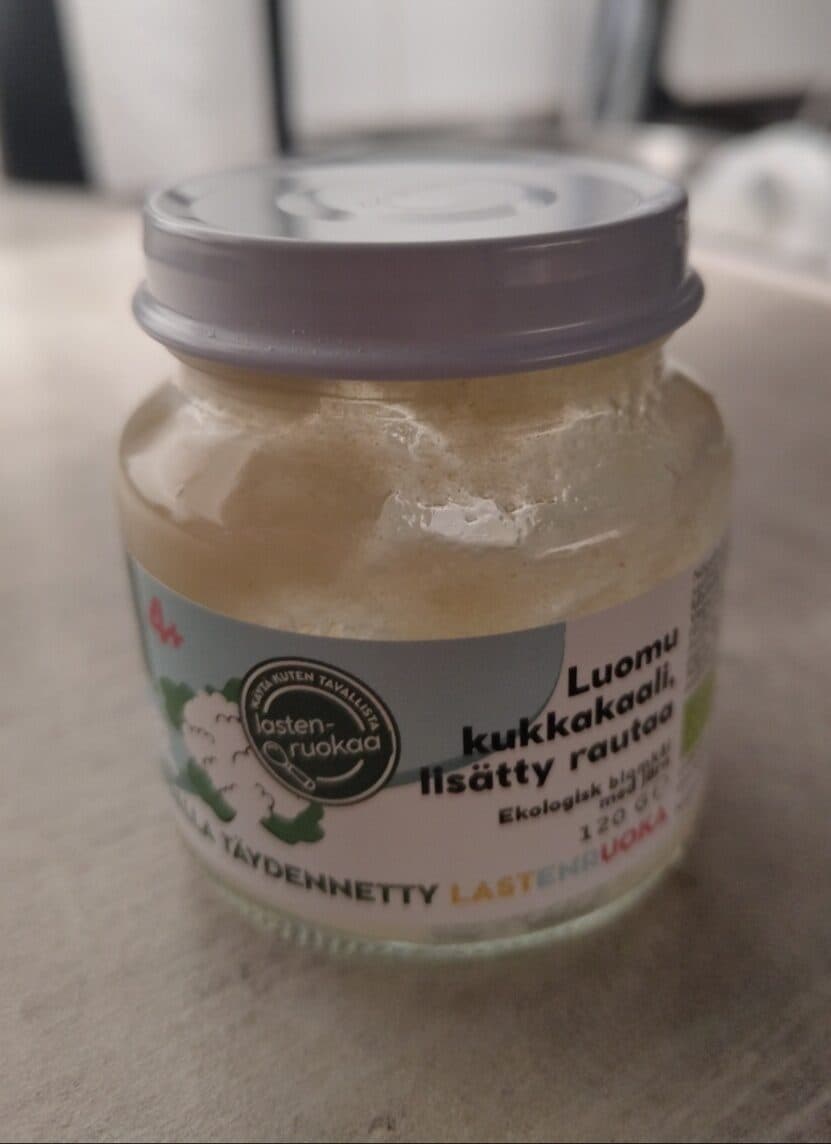 Nôgel Luomu kukkakaali, lisätty rautaa packshot