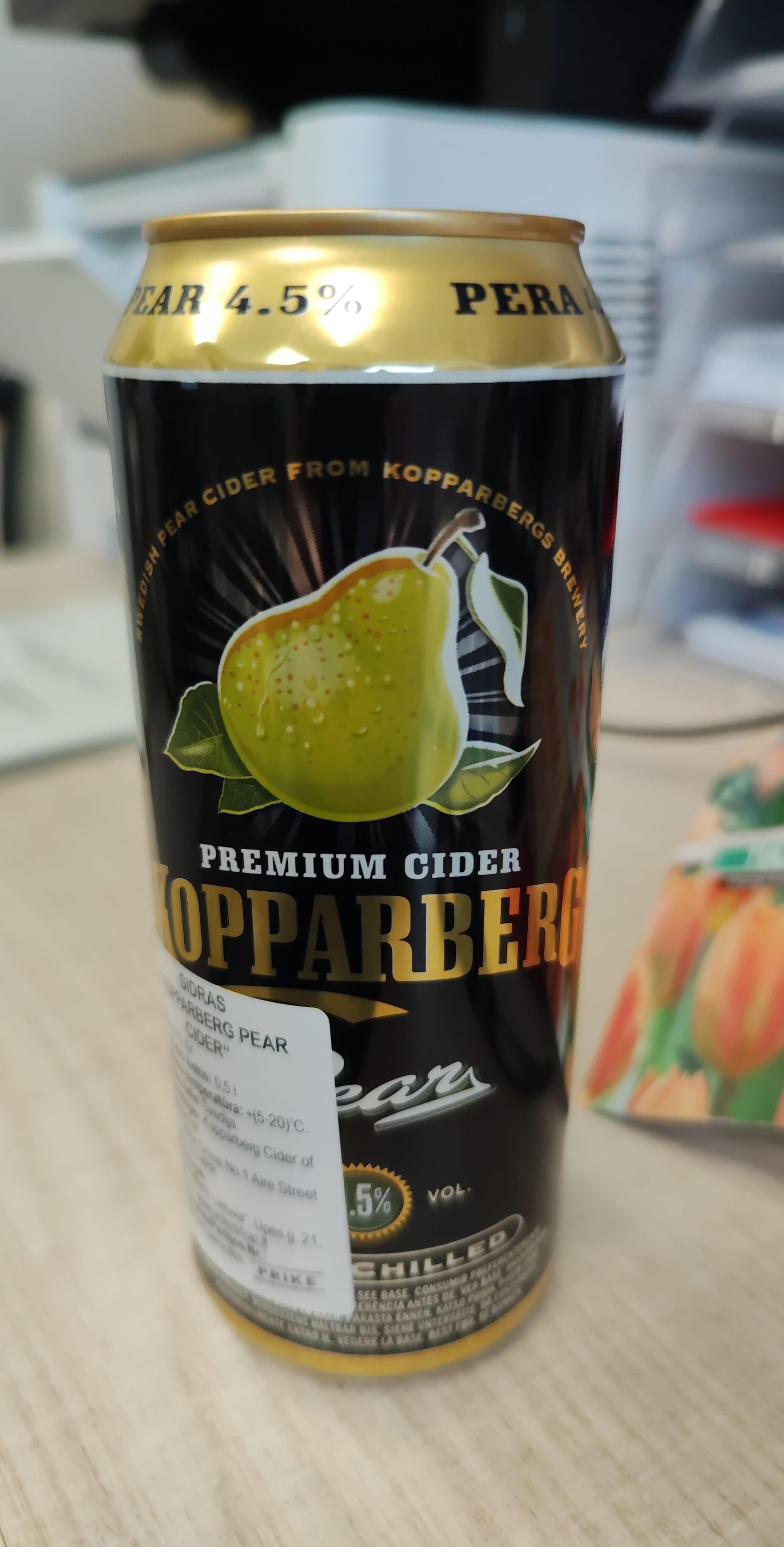 Kopparberg kriaušių packshot