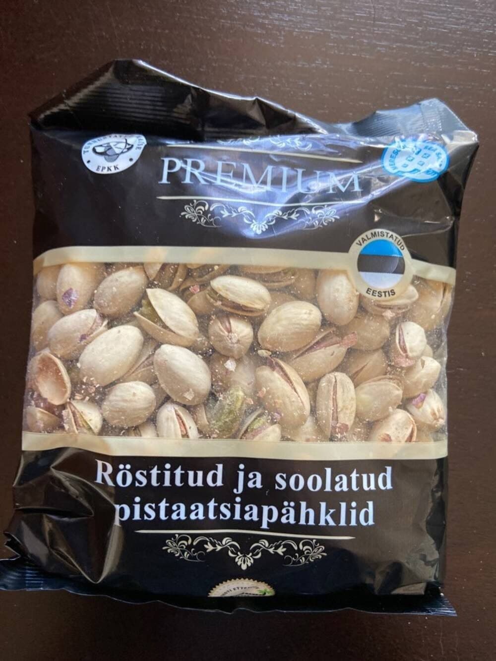Premium Pistaatsiapähklid packshot