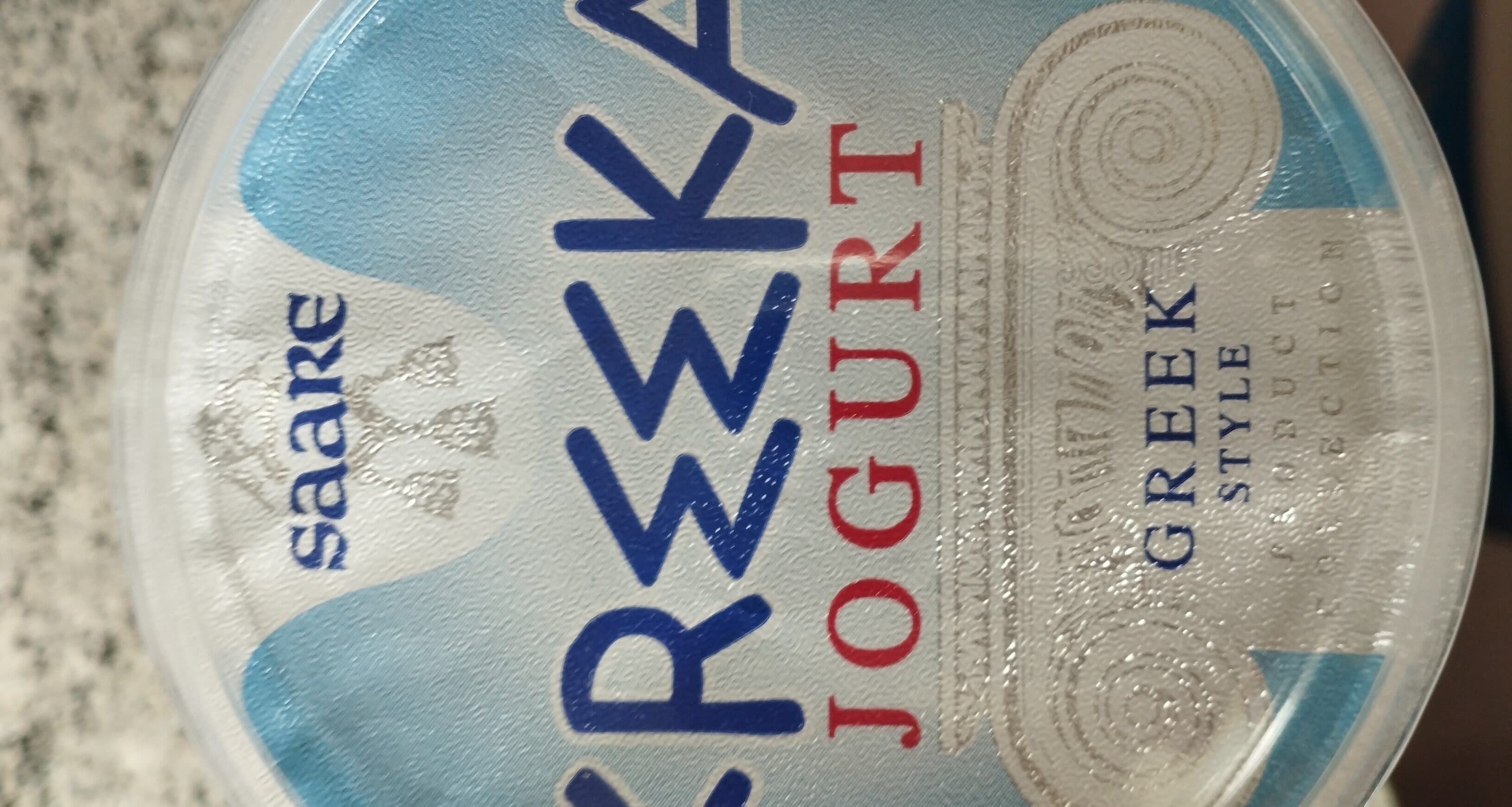 Saare Kreeka stiilis jogurt packshot
