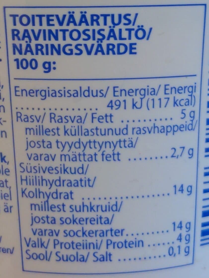Saare Vadelma-granaattiomenakermajogurtti packshot