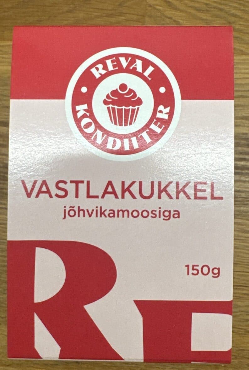 Reval Kondiiter Vastlakukkel Jõhvikamoosiga packshot