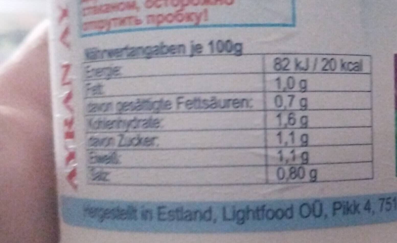 Open Food Facts TAN AYRAN DOGH packshot